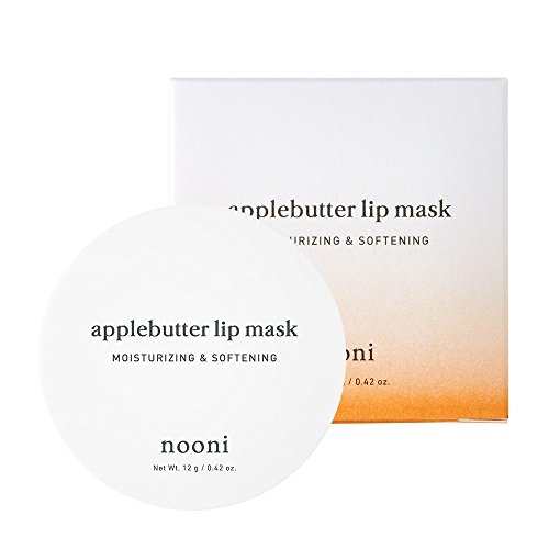 image for NOONI Applebutter Lip Mask 0.42 Ounces, Moisturzing lip care, Softenin