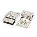 Uxcell a15041500ux0118 Uxcell a15041500ux0118 4mm-8mm Thickness Cabinet Glass Pivot Door Hinge Clamps 2 Pcs, Glass (Pack of 2)