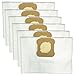 Green Label 6 Pack Replacement Universal HEPA Cloth Bags 204803 for Kirby Vacuum Cleaners. Fits: All Generations (G3, G4, G5, G6) and Sentria Models