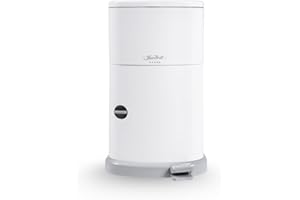 Janibell Akord Slim Adult Diaper Pail – Odor-Locking, Hands-Free Foot Pedal, 7 Gallon