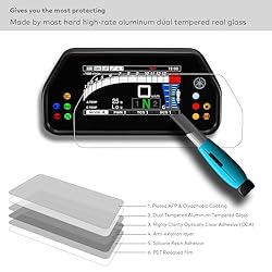 INNOSURE Tempered Glass Screen Protector for Yamaha