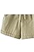 COCOLEGGINGS Womens Drawstring Elastic Waist Cotton Linen Casual Beach Shorts