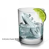 8X Novelty TPR Household Party Gin & Titanic Ship Shaped Freeze Ice Mold Tray-Blue