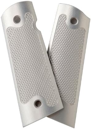 Alumagrips Standard Checkering Magwell Grip, Clear, Fullsize