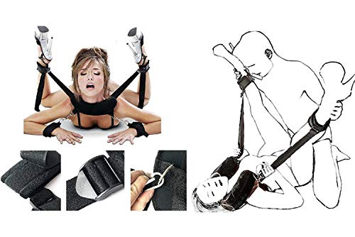 LATANAUMIDA-SET-collo-polsi-caviglie-con-cuscino-imbottito-intimo-sexy-sottomissione-schiavi-kit-erotico