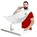 Luxury Ystar Beard Apron 2.0 - Hair Clippings Catcher, Grooming Cape Apron, Combined with Zipper Bag, Easy to Travel, for Man Shaving, Best Gift For Him by Ystar - (White)