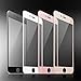 SUPTMAX iPhone SE Screen Protector, iPhone SE 5S Glass Screen Protector Edge to Edge [9H Hardness][Scratch-resistant] Apple iPhone SE/5/5S/5C Tempered Glass (Black)