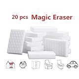 Dr.WOW 20 Pcs/Lot Magic Eraser,Great Price Melamine Sponge - 2X Thicken 2X Long Lasting Cleaning,Magic Sponge In Kitchen Air Fryers, Bathroom, Office Work Well