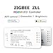 GIDERWEL Home Smart RGBW ZigBee Strip Controller Work with Amazon Alexa Echo Plus Voice Control,Hue Gateway Lightify Zll Standard by APP Control RGB RGBW Strip Light