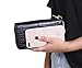 CrossLandy Women Men RFID Blocking Double Zip Leather Wallet Clutch Wristlet