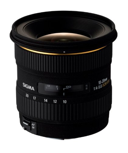 Sigma 10-20mm F/4-5.6 EX DC HSM Lens For Canon Digital SLR Cameras