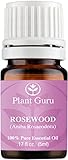 Rosewood Essential Oil. 5 ml. 100% Pure, Undiluted, Therapeutic Grade. Sample Size
