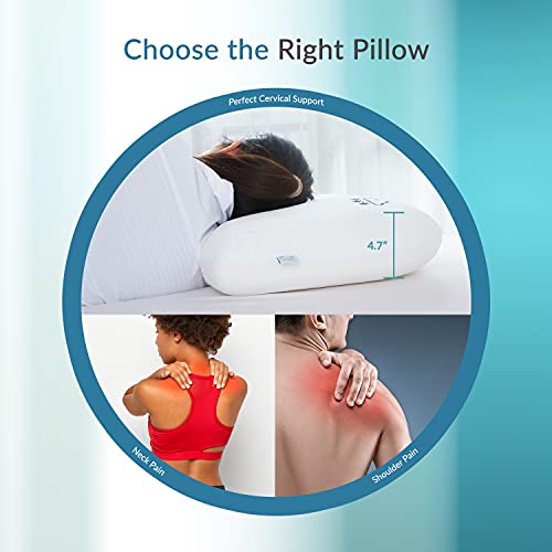 Modvel Gel Memory Foam Cooling Pillows Stomach Sleepers Orthopedic