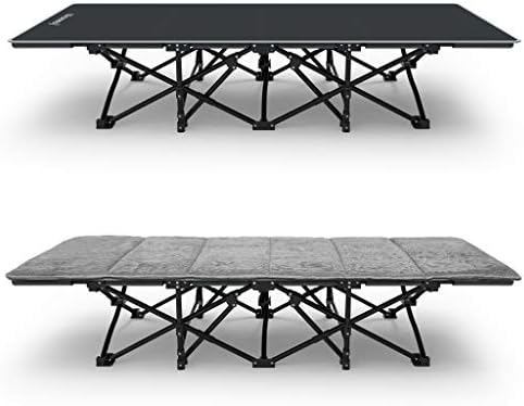 Niceway Oxford Portable Folding Bed Camping Cot with Storage Bag, Strong Stable Collapsible Folding Camping Cot Great for Camping, Traveling and Home Lounging