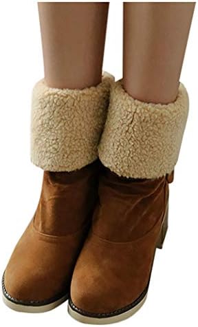 レディース 冬用ブーツ スノーブーツ Plojuxi ショートブーツ 防寒 秋冬 美脚 無地 カジュアル おしゃれな 耐久性 ブーツ サイドジップ サイドゴア レーディス ショートブーツ 冬靴 防滑 冬用 アウトドアシューズ 綿靴 雪靴 厚底 B081s3z76q 612円 人気海外一番 100