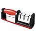 Kitchen Knife Sharpener,Unique 3-Stage Knife Sharpening Tool Helps Repair, Restore and Polish Blades