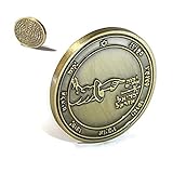 King Solomon Seal Coin Talisman Kabbalah 72 Names