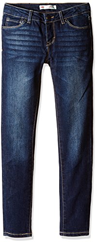 Levi's Girls' Big 710 Super Skinny Fit Performance Jeans, Iron Sky, 10 (Best Jeans For Skinny Girls)