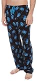 Doctor Who TARDIS All Over Black Lounge Pants