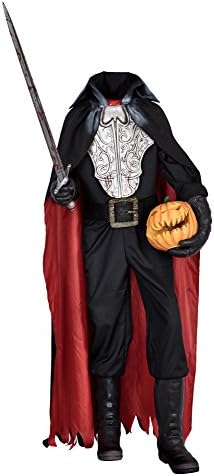 Morbid Enterprises Animated Headless Horseman, Grey/Red/Black/Orange/Gold, One Size