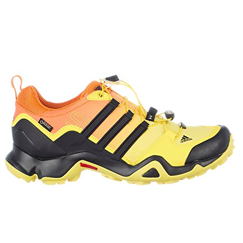 Adidas Women's Outdoor Terrex Swift R GTX Bright Yellow/Black/Unity Orange Hiking Shoes - 10.5 D(M) US