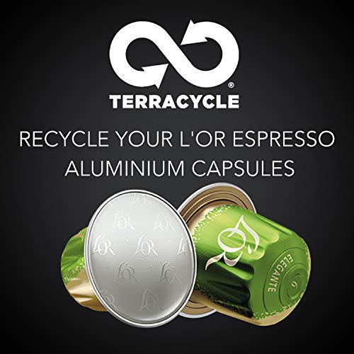 L’OR Espresso Kaffee Lungo Eleganta Intensität 6 – Nespresso®* kompatible Kaffeekapseln aus Aluminium - 10 Packungen mit… – Bild 4