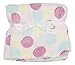 Light & Cozy Plush Blanket For Baby Boys and Baby Girls (Pink Polka Dot)