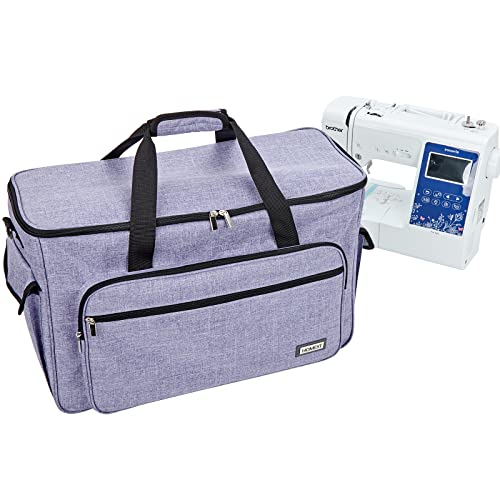 HOMEST Sewing and Embroidery Machine Carrying Case, Universal Tote Bag