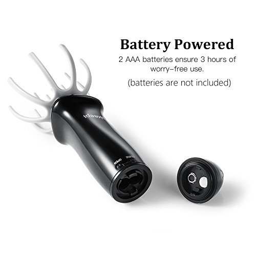 Ikeepi Electric Head Massager Scalp Massager Battery Operated with