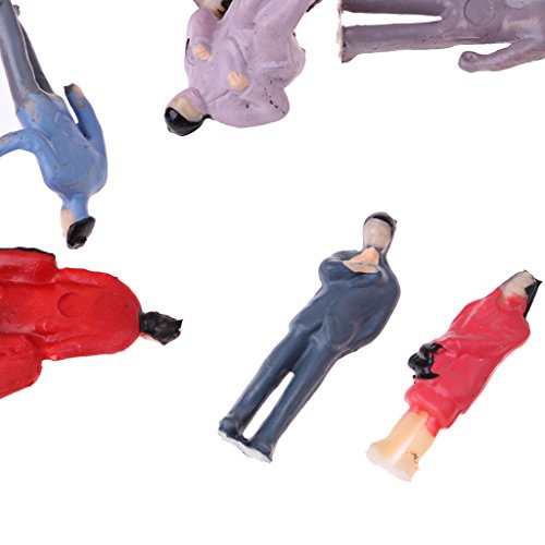 HomeDecTime 1/50 Maßstab Ho Layout Modell Zug - 1/87, 1,7 cm-2 cm – Bild 3