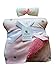 Genio Baby Pink Baby Blanket, Baby Blankets for Girls, Sherpa, 30x40, Pink Infant Blanket, Perfect As Swaddle Blanket, Stroller Blanket, Receiving Blanket, Fluffy for Boys and Girls (Pink)