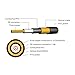 Donner Guitar Cable 10 ft, Premium Electric Instrument Bass Cable AMP Cord 1/4 Straight Black White