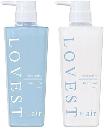 Amazon Lovest By Air サロンクオリティーヘアケア ルミエールブルー 500ml シャンプー トリートメントセット Lovest By Air ラベストバイエアー シャンプー 通販