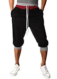 HEMOON Men's Casual Sports Jogging Harem Pants Jersey Sweatpants
