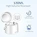 Amconsure Facial Steamer Nano Ionic Warm Mist Moisturizing Face Steamer Humidifiers for Home Sauna SPA Face Sprayer with Mirror, Pores Cleanse Clear Blackheads Acne Impurities Skin Cares