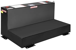 WEATHER GUARD TRANSFER TANK L-SHAPE 90GAL BLACK