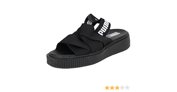 Amazon.com: Puma plataforma sandalia – Sandalias para mujer, negro, 8 UK :  Ropa, Zapatos y Joyería