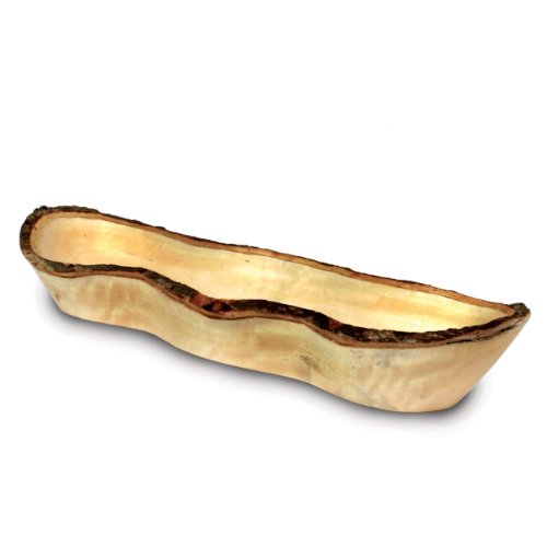 Enrico 2837A Long Mango Wood Bread Basket