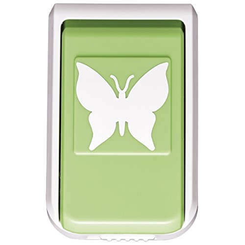 Punch, butterfly, motif size: 4.3 cm, motif hole punch for paper, gift tags, tree decorations, plaques and toppers, for crafts, summer, spring