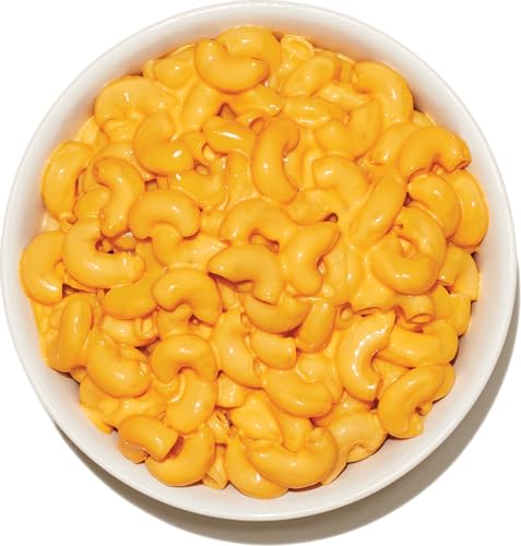 BANZA MICROWAVE MAC AND CHEESE CUPS – ELBOWS & CLASSIC CHEDDAR CHEESE – HIGH PROTEIN, GLUTEN FREE, CONVENIENT AND KID FRIENDLY MAC AND CHEESE CUPS 4.2OZ