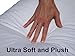 Pillowflex Synthetic Down Pillow Insert - 12x24 Down Alternative Pillow, Ultra Soft, Large Rectangle, Lumbar, Travel, Neck, Sleeping Pillow - 1 Decorative Pillow Form