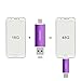 Penobon OTG USB Flash Drive 32GB Memory Stick for Android Phones Thumb Drive Pen Drive for Tablets Jump Drive for Desktop PC (32GB, Purple)