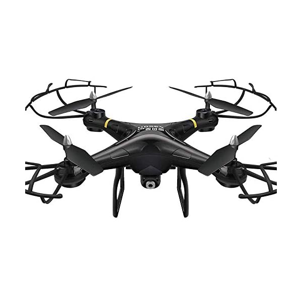 Fernbedienungsauto, Drohnen mit Kameras, Quadcopter-Drohne mit Wifi FPV 720P HD-Kamera, Höhe Hold & Headlessmode… – Bild 5