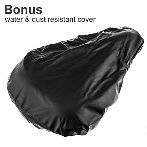 Zacro Bike Seat Cushion Gel Padded Bike Seat Cover for Men Women