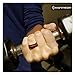 Knot Theory Silicone Wedding Ring Band for Men Women: Superior Non Bulky Rubber Rings - Premium Quality, Style, Comfort - Ideal Bands for Gym, Work, Hunting, Sports, and Travels