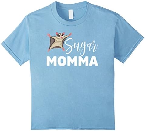 unisex-child Sugar Glider Momma - cool mommy t shirt 8 Baby Blue