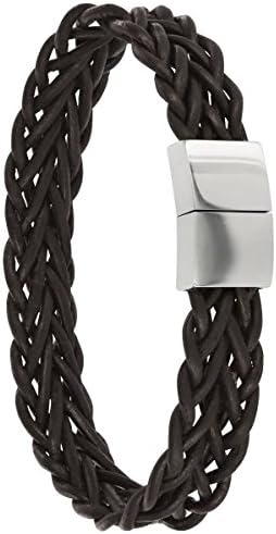 Molases Stephens Multi-Strand Open Weave Leather Bracelet by Duncan Walton