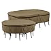 Classic Accessories Hickory Round Patio Table & Chair Set Cover, Large