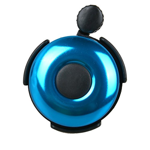 Bicycle Bell Aluminum Bike Bell Ring - Classic Bike Horn of Mountain Bike Road Bike Exercise Bike Vintage Bike Accessories for Adults Men Women Kids Girls Boys Bikes - Blue