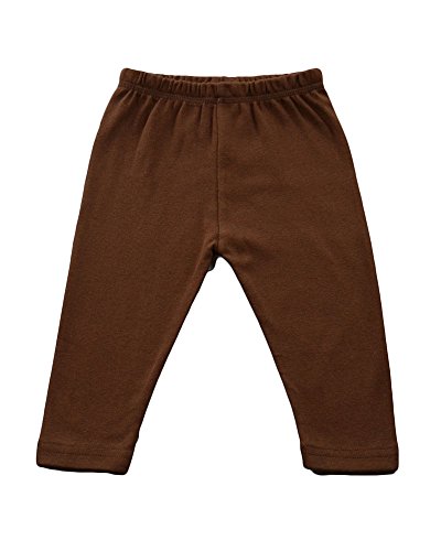 MONAG Infant Baby Rib Leggings, Chocolate, 6-12m